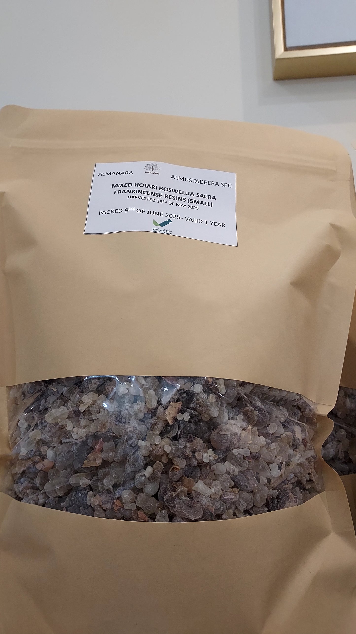 Mixed hojari boswellia sacra frankincense small 30kg